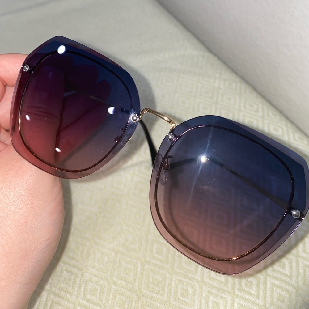 John Varvatos Women’s Ombré metal frame sunglasses